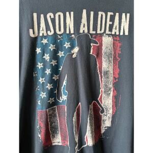 Jason Aldean “Try That in a Small Town” Patriotic Graphic Tee XXL | USA Country